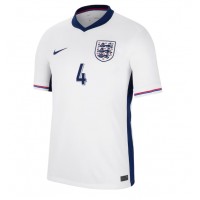 Camiseta Inglaterra Declan Rice #4 Primera Equipación Eurocopa 2024 manga corta